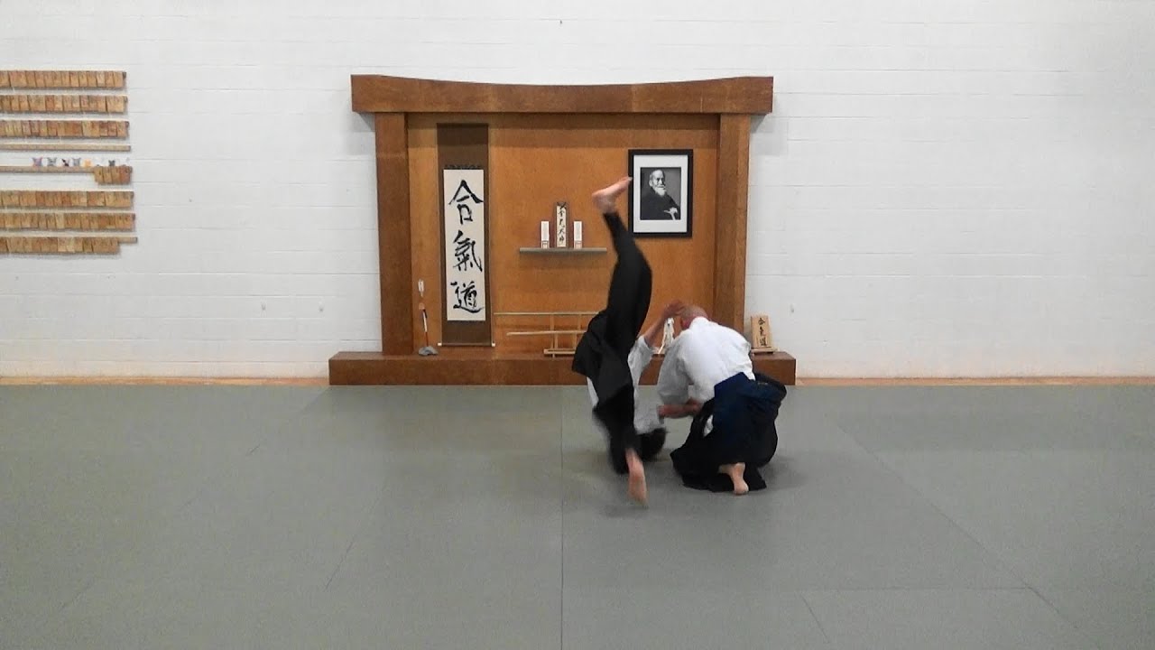 Ushiro Ryotedori Kotegaeshi tenkan