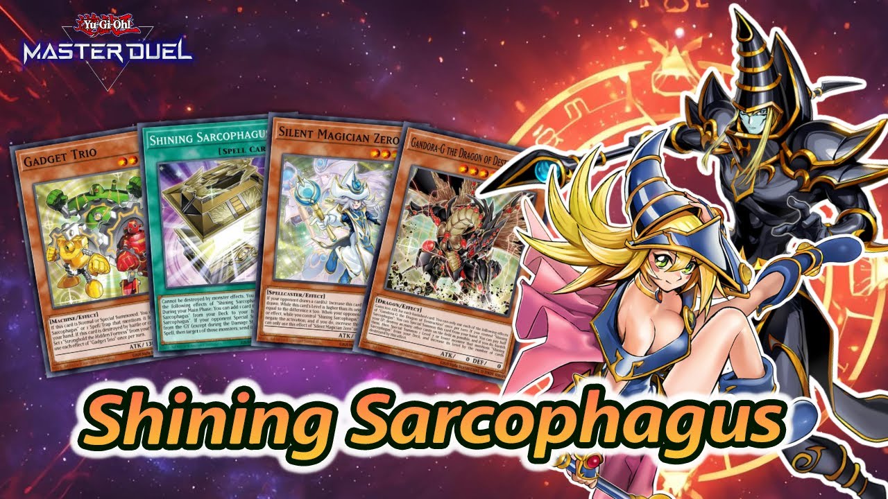 Dark Magician Girl Shining Sarcophagus Master Duel Ranked Gameplay | Best Negate & Destroy Strategy