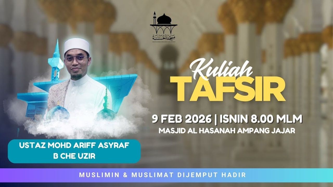 USTAZ MOHD ARIFF ASYRAF BIN CHE UZIR 9 FEB