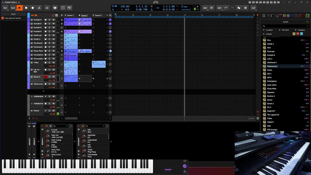 Live Stream // FAWM 2026 tracks from scratch