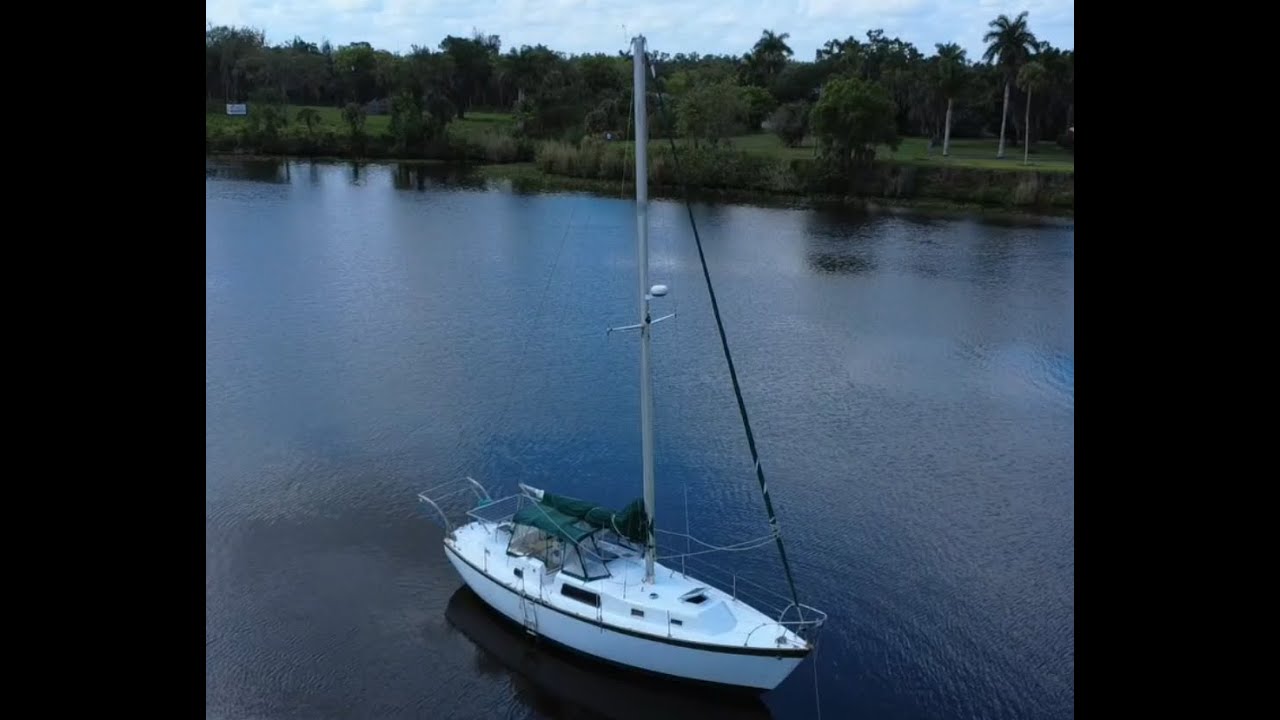 Irwin 37 CC  Sailboat Total Refit - NEW ENGINE- New Bottom Paint, Sea Trials, Sail Condition Video