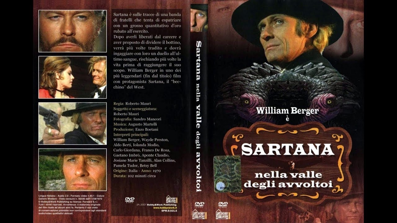 SARTANA NO VALE DA MORTE 1970 - FAROESTE COMPLETO DUBLADO COM WILLIAM BERGER
