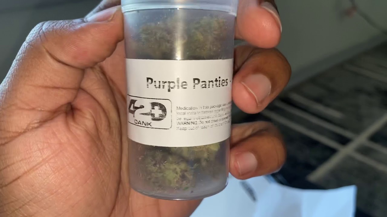 PURPLE PANTIES 🍬🔥 &bull; 420 DANK STRAIN REVIEW