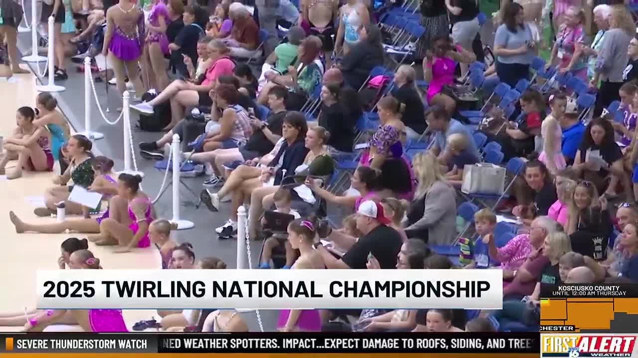National Baton Twirling Championships return to Notre Dame for 54th year
