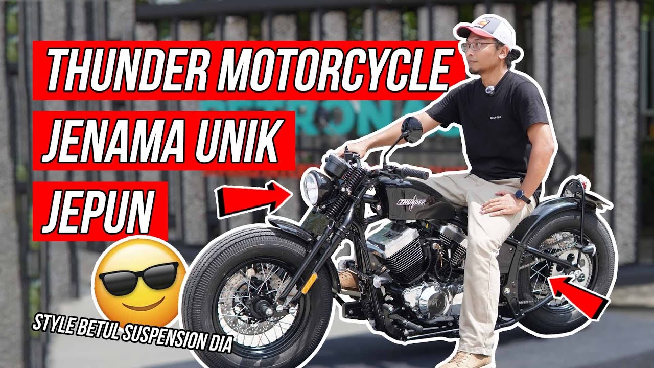 MOTOR CUSTOM TAPI LEPAS JPJ | 2026 THUNDER LS250-S V TWIN | FIRST IMPRESSION WALKAROUND