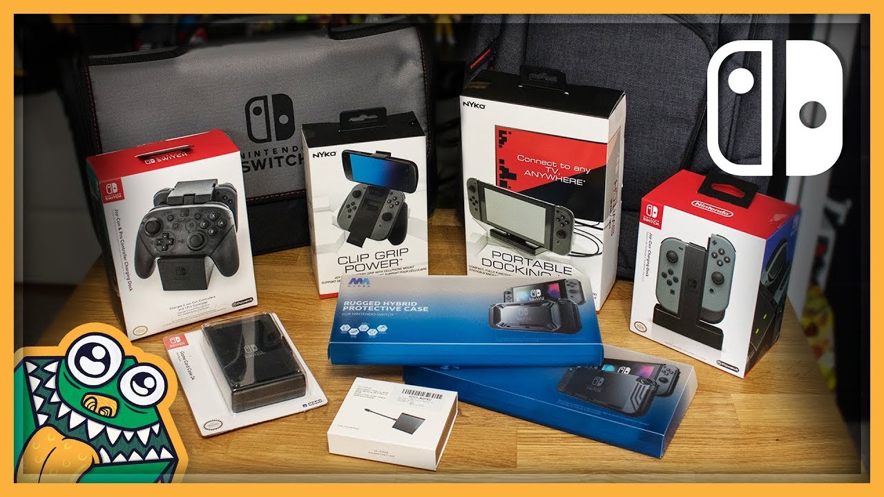 10 MORE Nintendo Switch Accessories - HAULED NS 🛒 Ep.02 - List and Review + GIVEAWAY!