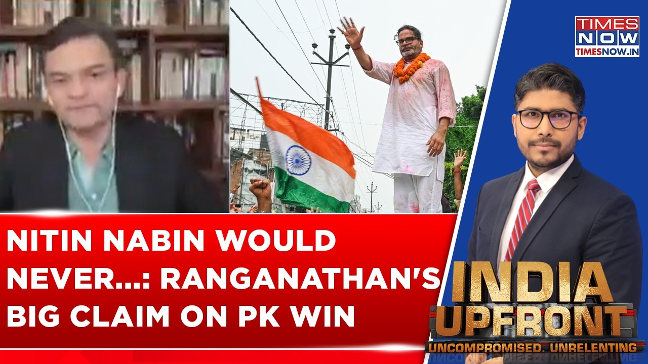 Ranganathan Drops Bombshell On Prashant Kishore's Big Bankipur Win, Makes Big Nitin Nabin Claim