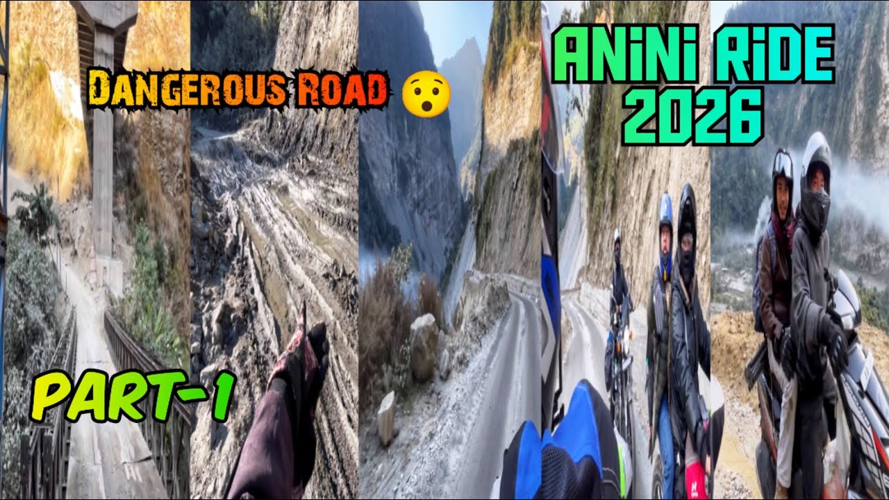 Anini Ride 2026| Dangerous Road 😲