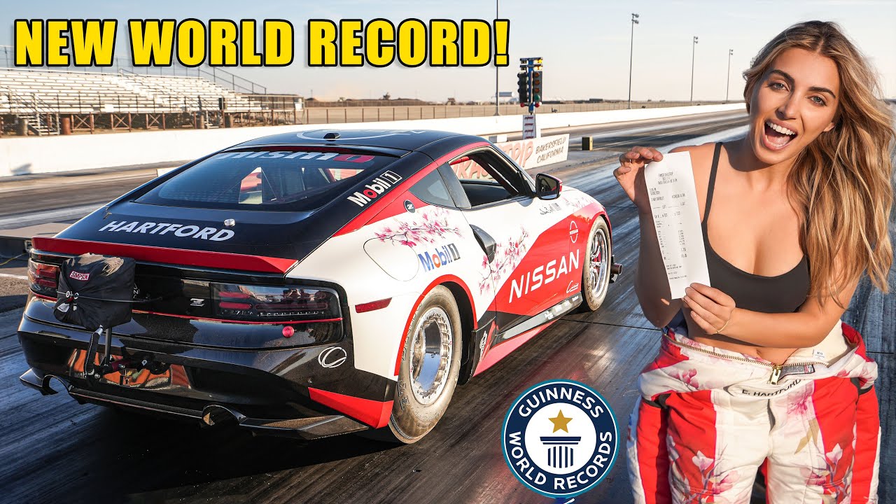 Nissan asked me to break a world record… we delivered