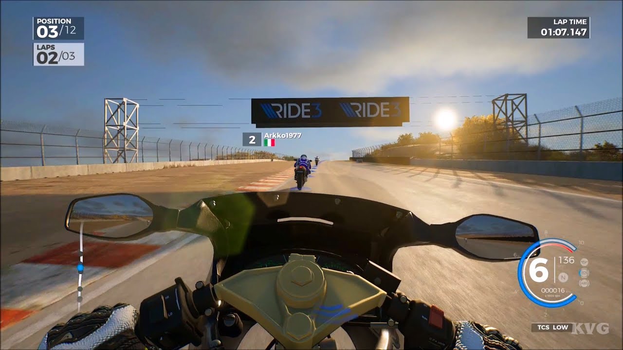 RIDE 3 - Gilera CX 1991 - Test Ride Gameplay (HD) [1080p60FPS]