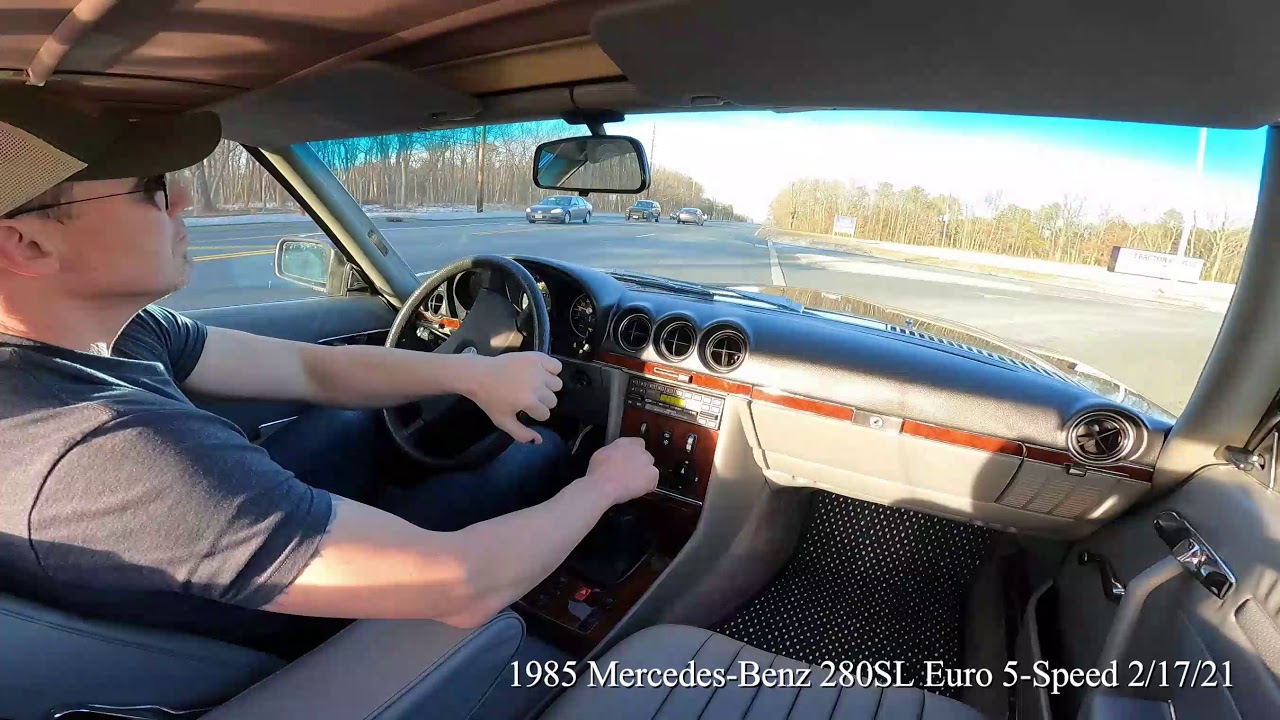 1985 Mercedes-Benz 280SL Euro 5-Speed 2/17/21