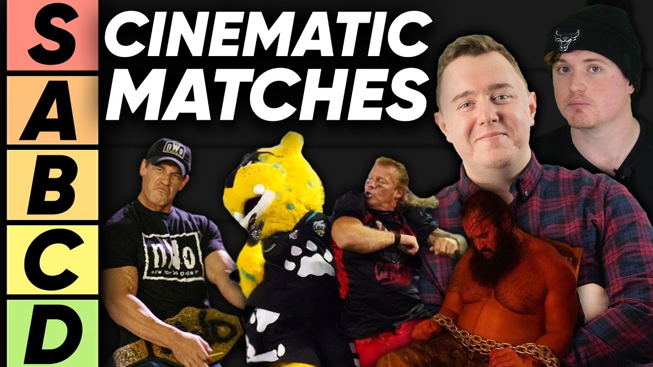 СПИСОК УРОВНЕЙ: Кинематографические матчи WWE и AEW эпохи пандемии