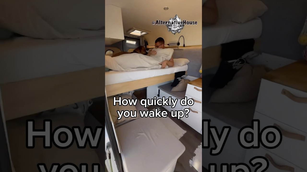 Young Couple Transforms Van into Dream Home on Wheels to Live, Travel & Work Full-Time!