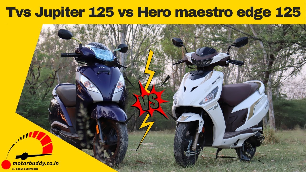 Tvs jupiter 125 vs hero maestro edge 125 Comparison | Which is better TVS Jupiter or Maestro edge?
