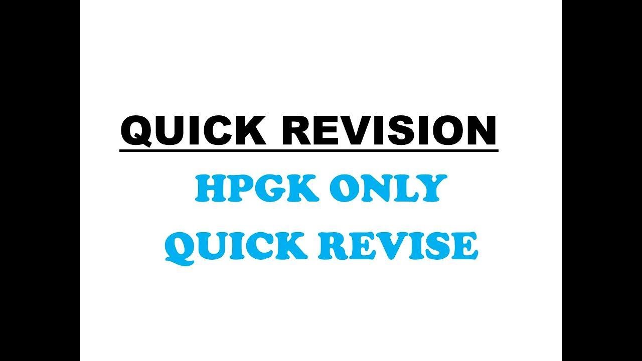 HPGK QUICK REVISION || HIMACHAL GK QUICK REVISION