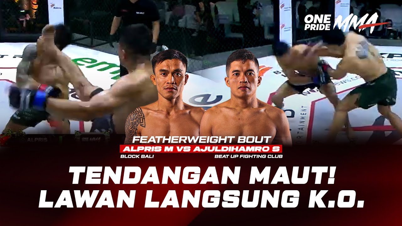 DITENDANG SAMPAI KEJANG! Ajuldihamro Simbolon vs Alpris Mantako | One Pride MMA
