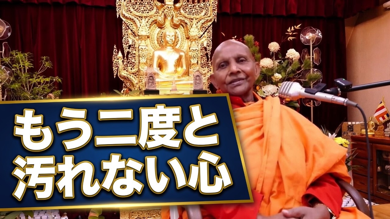 もう二度と汚れない心／戒律と自意識過剰／悟ったら自分で分かるのか？・他｜スマナサーラ長老の初期仏教Q&A（31 Dec 2025 ゴータミー精舎） #仏教哲学 #ブッダの教え #jtba