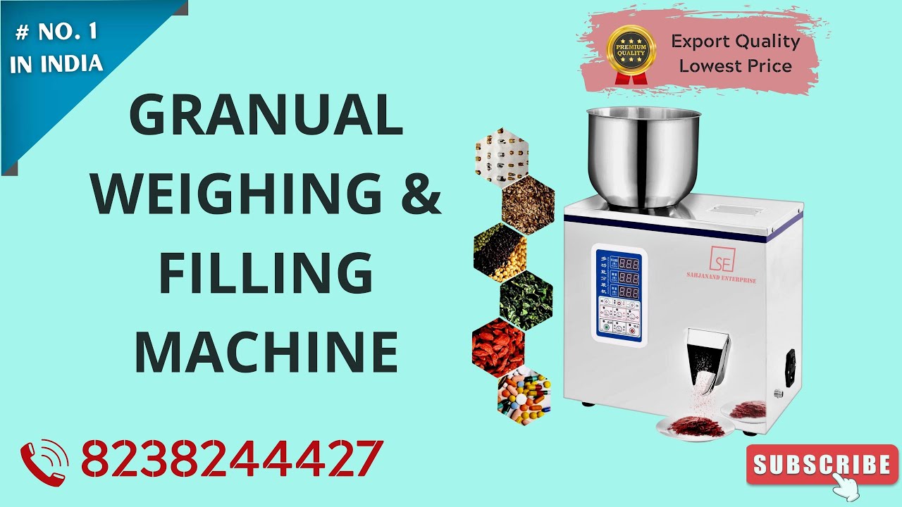 Mini Powder Granule Filling Machine / Semi Automatic powder granules Filling Machine