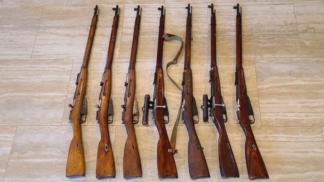 Overview of Mosin Nagant 91/30 stock patterns!