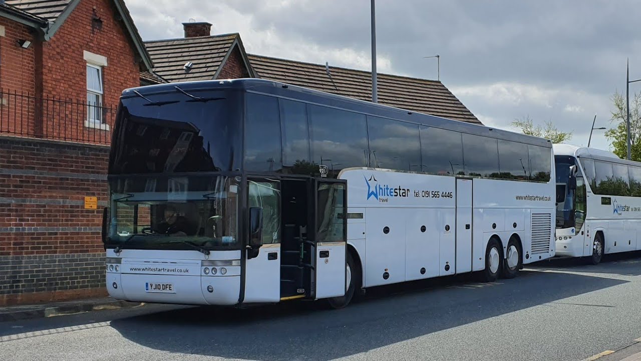 Journey on Rail Replacement | YJ10DFE - Whitestar Travel: Van Hool TD921 Altano