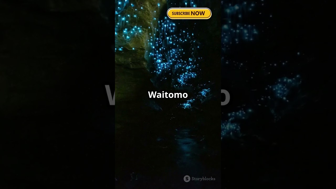 ✨🕯️ Discover the Magic of Waitomo Glowworm Caves 🌌🪄 | Nature’s Underground Light Show! 🌿💫