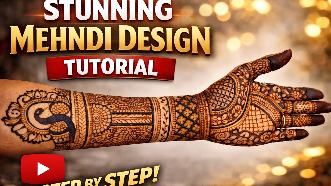  Simple Mehndi Design 2026|makar Sankranti special mehendi#easymehndi #bridalmehndi #makarsankranti 