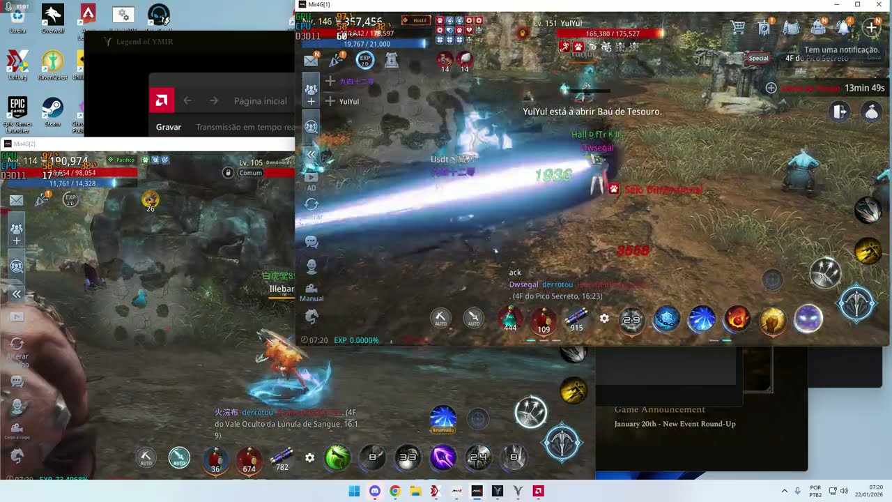 Nosso Cheater favorito, agora usando ate alt!! WEMADE ??? #mir4 #wemade