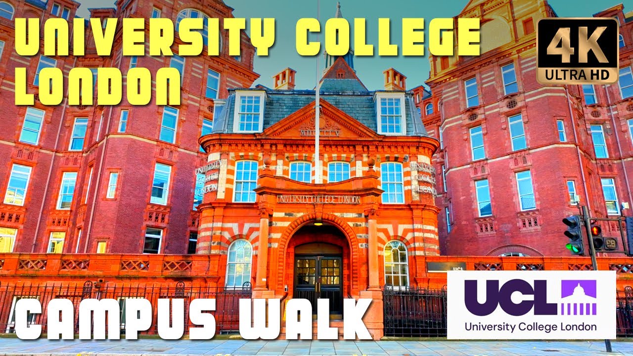 University College London Walking Tour, United Kingdom | Winter 2026 | 4K HDR | With Captions
