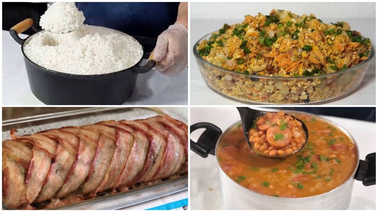 CARDÁPIO COMPLETO PARA ALMOÇO DIA DOS PAIS