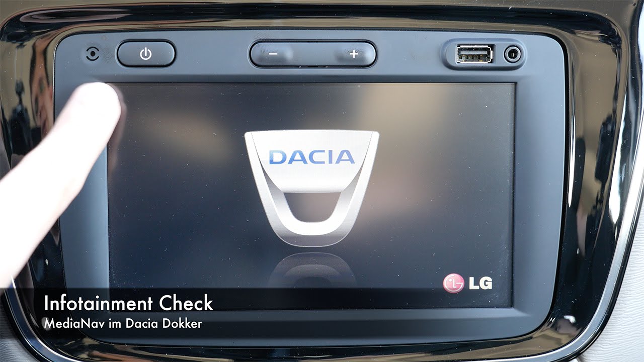 Infotainment Check MediaNav im Dacia Dokker