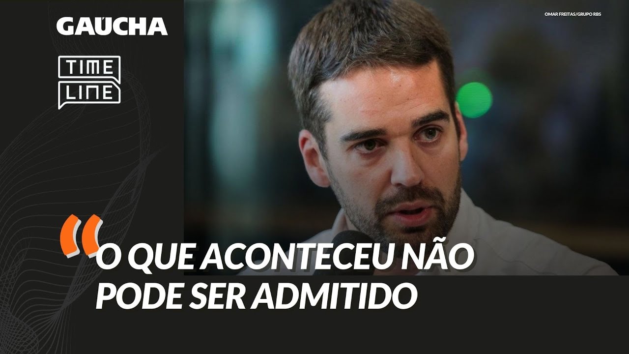 Governador Eduardo Leite fala sobre assassinato na Penitenciária de Canoas | Timeline