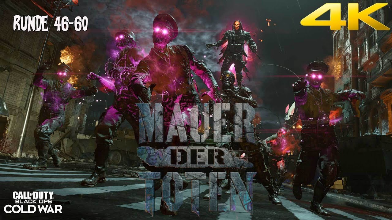 COLD WAR ZOMBIES - MAUER DER TOTEN PS5 GAMEPLAY DEUTSCH/GERMAN 4K60FPS
