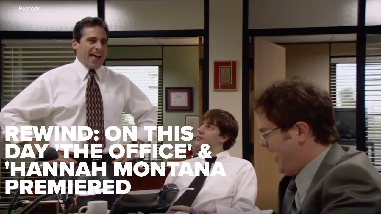 В этот день состоялась премьера сериалов #TheOffice и #HannahMontana!