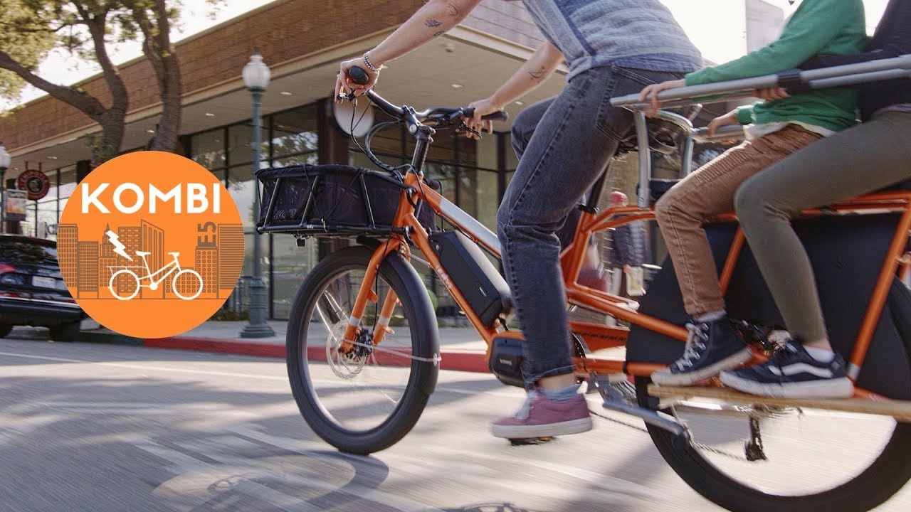 Yuba Kombi E5 | Electric Compact Cargo Bike Powered By Shimano 電動多功能自行車