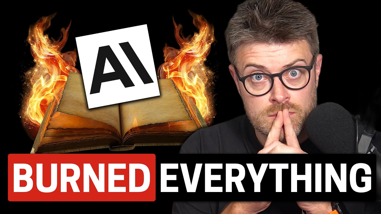 Anthropic поймали на сжигании книг ради обучения ИИ...