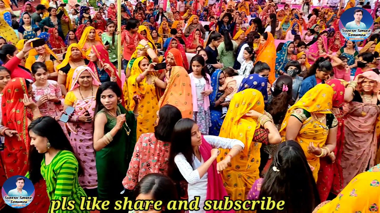 छोरी खुल्ला राखे बाड़ || Holi meena milan samaroh||delhi badarpur live||@sureshsonanda