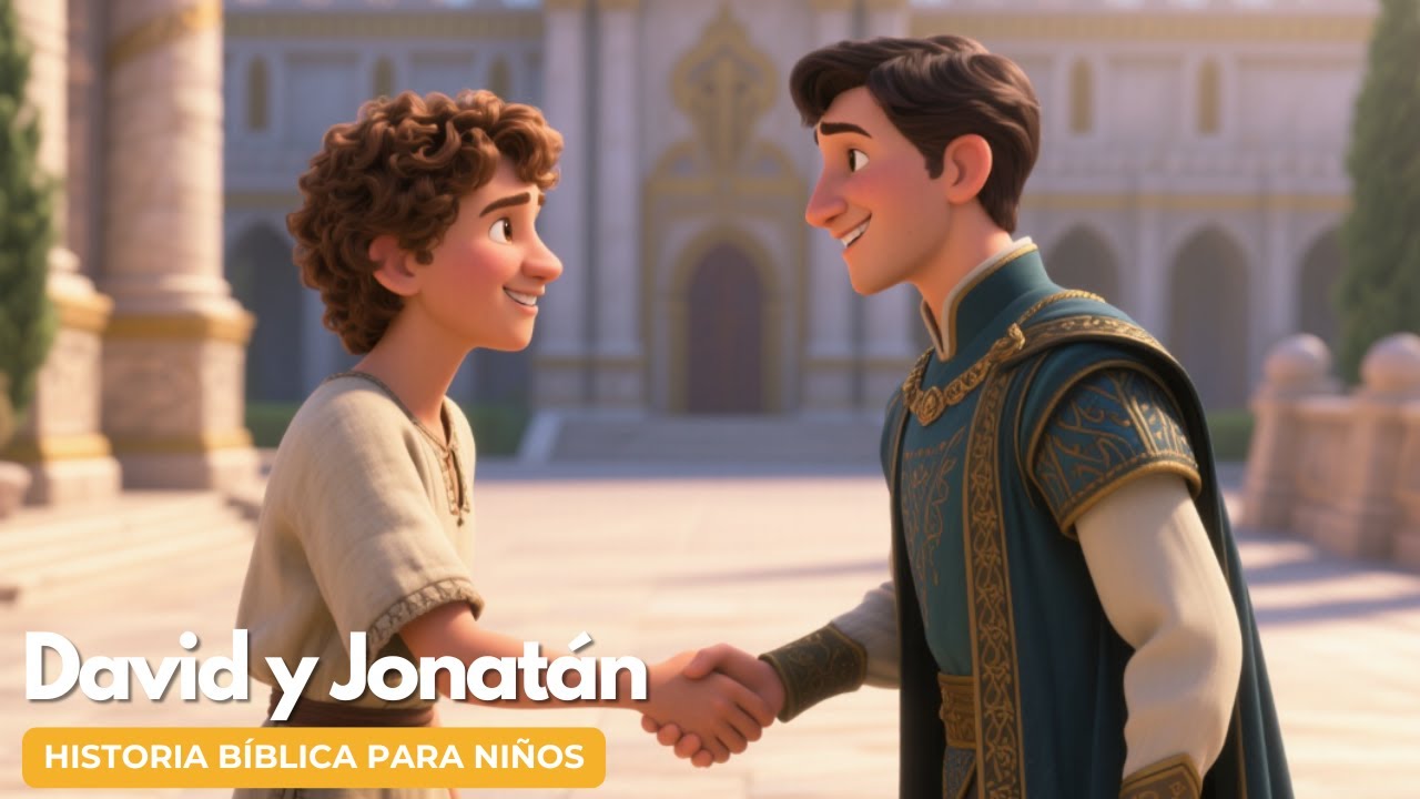 David y Jonatán 🤝💛 | Historia Bíblica Para Niños