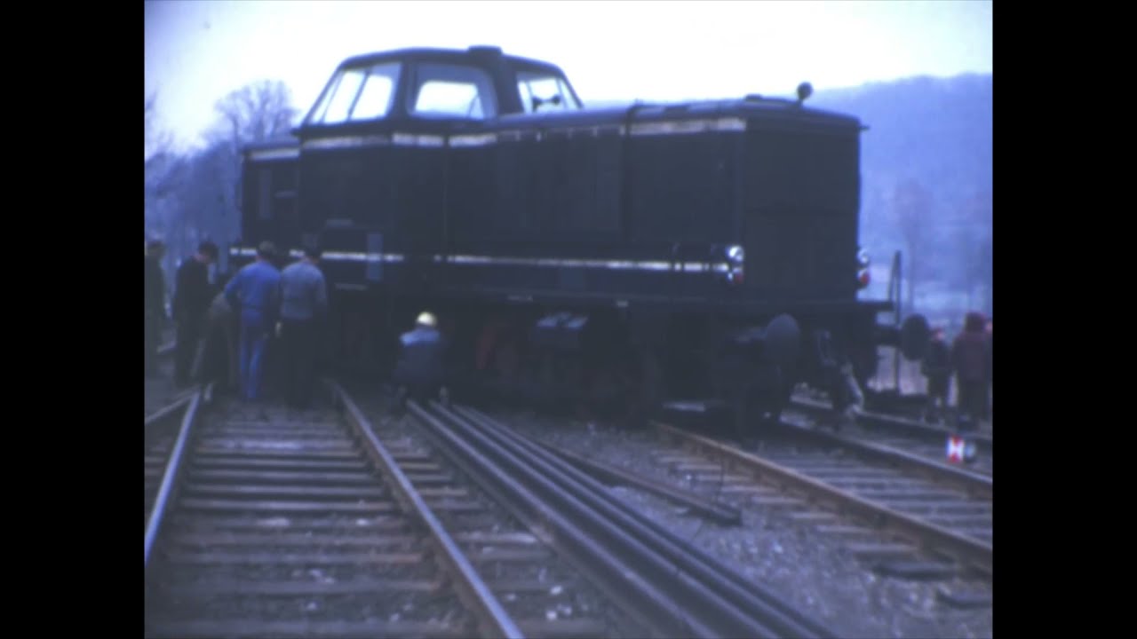 Entgleisung Ilmebahn - März 1971