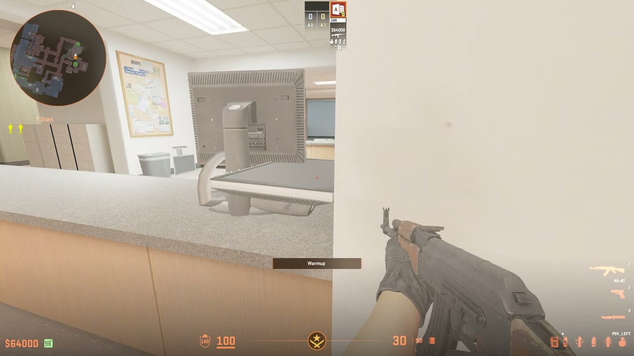 CS2 OFFICE | T | Фишка с мониторами