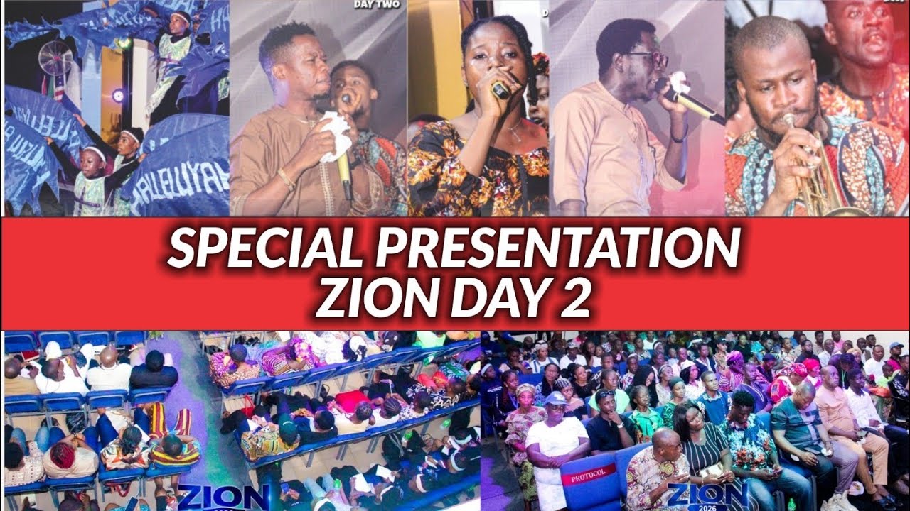 SPECIAL PRESENTATION FROM #ZION2026 DAY 2 
