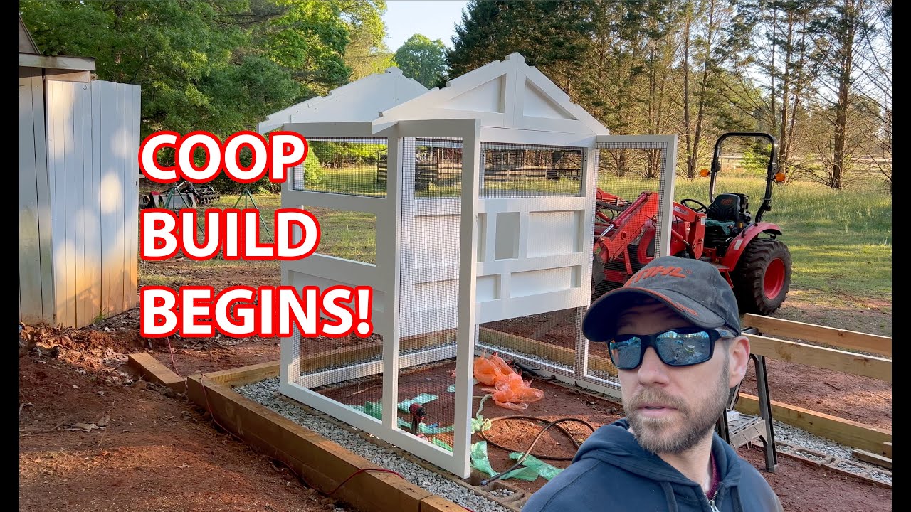 Finally Time to Assemble the Coop!