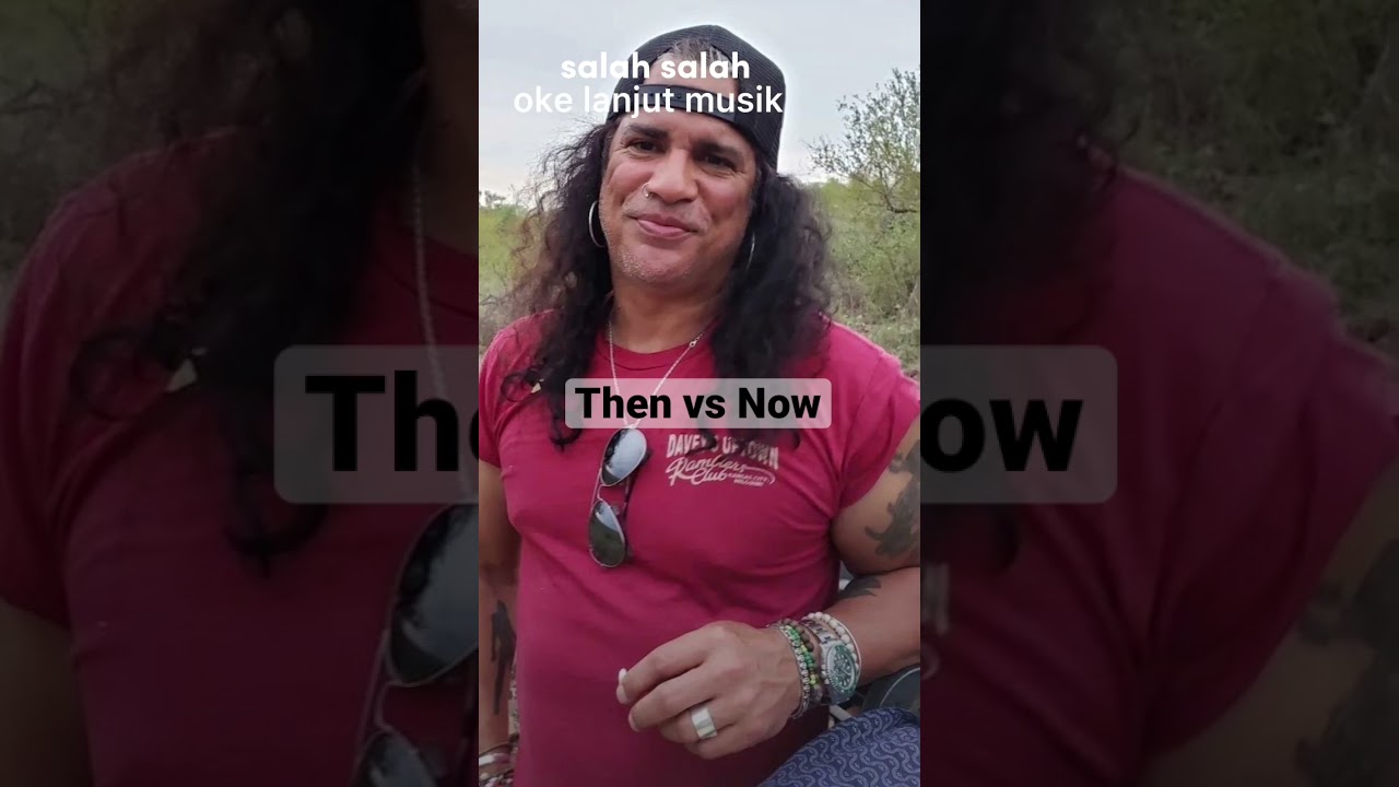 Slash Guns N&rsquo;Roses, Then vs Now #slash #guitar #guitarcover #gunsnroses #gnr #metalhead #metal