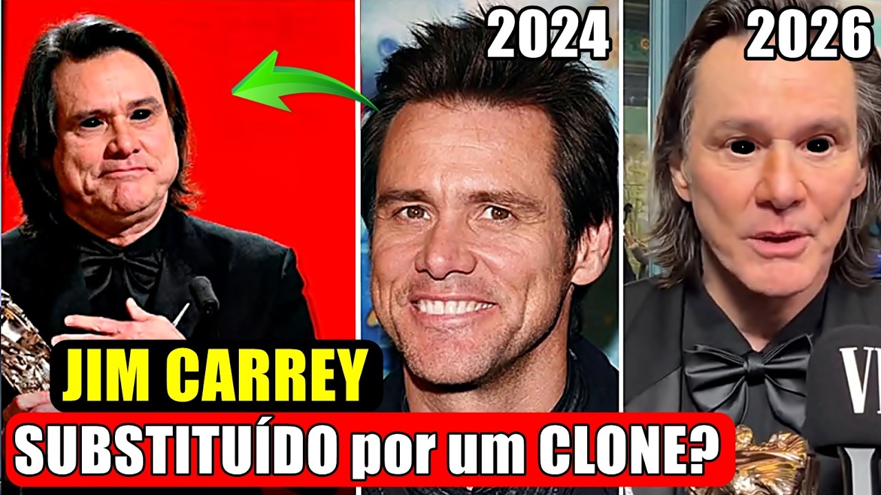 JIM CARREY foi SUBSTITU&Iacute;DO por um CLONE? Saiba TODA a VERDADE!