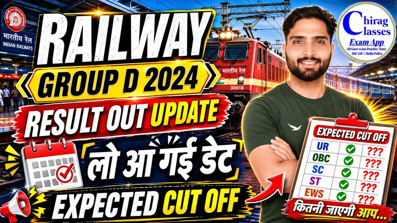 railway group d result 2024 | rrc group d expected cut off 2024 | group d result date