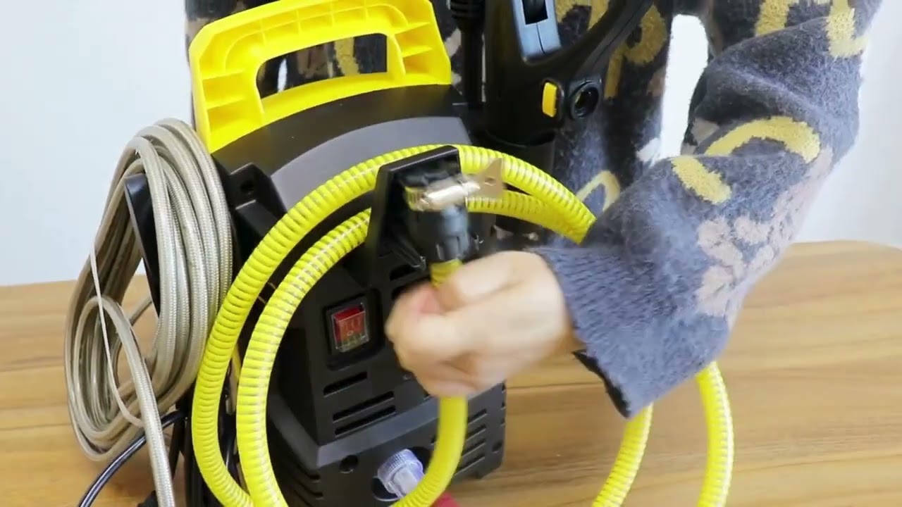 Day Plus Electric High Pressure Washer - 1600W, 120bar