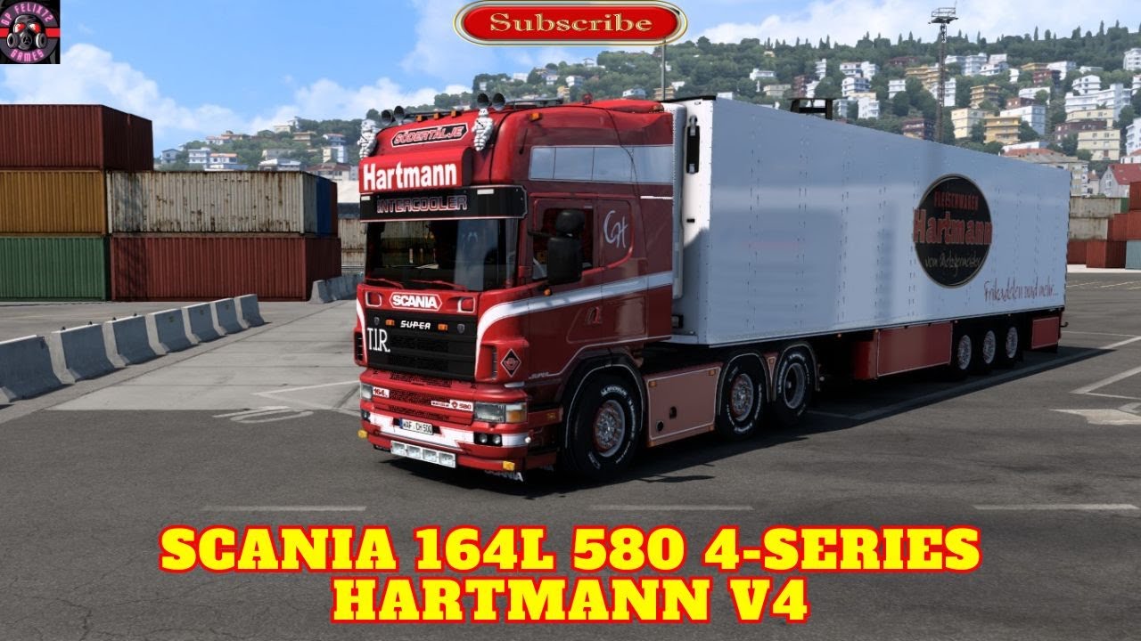 ETS2 1.50 Scania 164L 580 4-series Hartmann v4