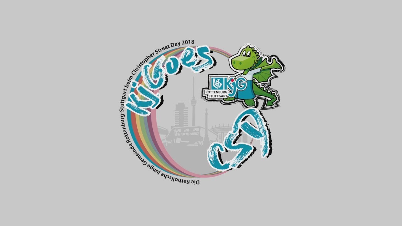 KjGoes CSD - Die KjG als Fußgruppe beim Christopher Street Day 2018 in Stuttgart