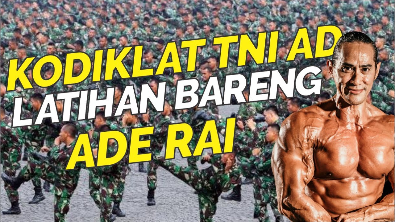 KODIKLAT TNI AD latihan bareng ADE RAI