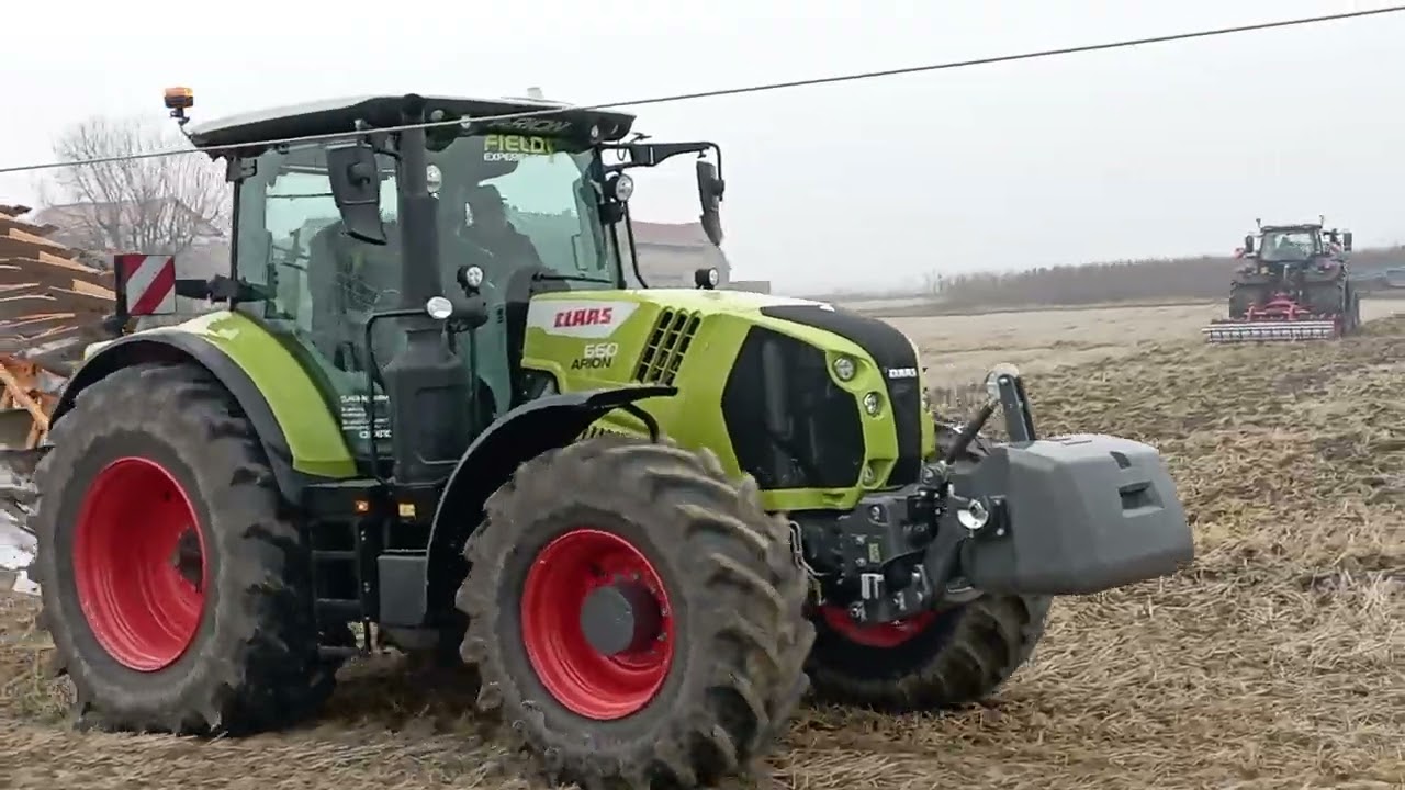 ARATURE ED ERPICATURE A NON FINIRE con trattori Fendt, Claas, Landini, Kubota e Deutz Fahr!