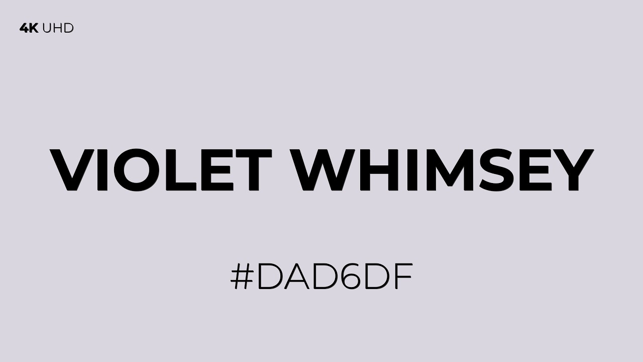 Violet Whimsey Screen - Smooth Photography Fill Light - (#DAD6DF) - RGB(218, 214, 223)